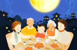 中秋节的风俗简短50字,月圆人团圆，共赏明月共品饼